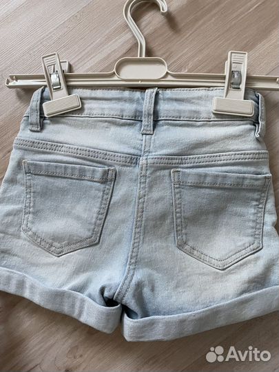 Джинсовые шорты на девочку