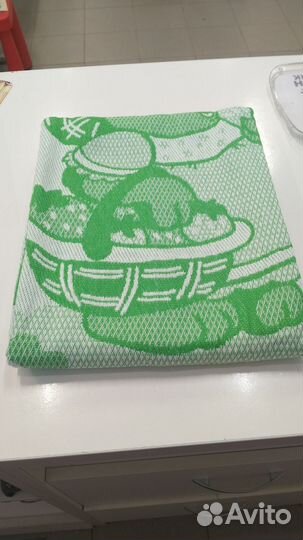 Плед детский хлопок 100 новый 145*120см