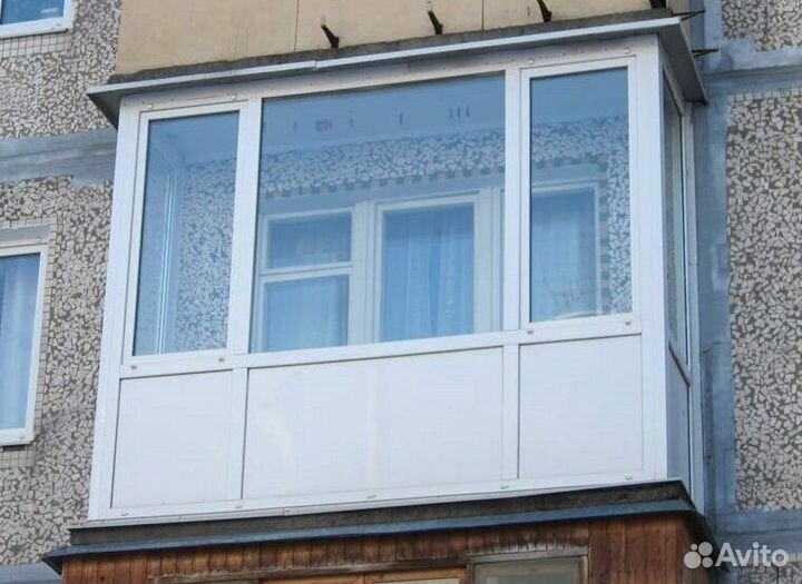 Балкон из пвх, окна