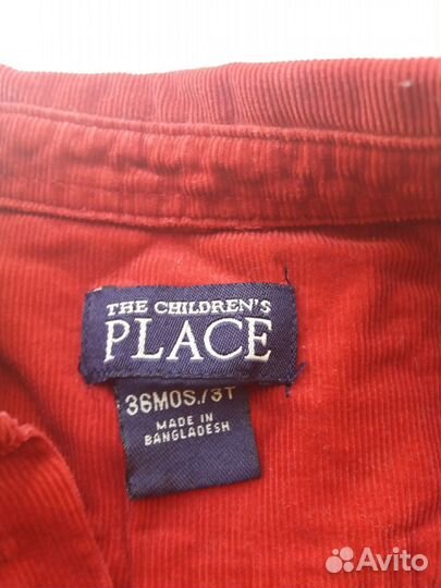 Вельветовая рубашка