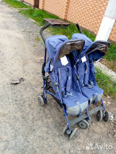 Детские коляски двойняшек прогулочные