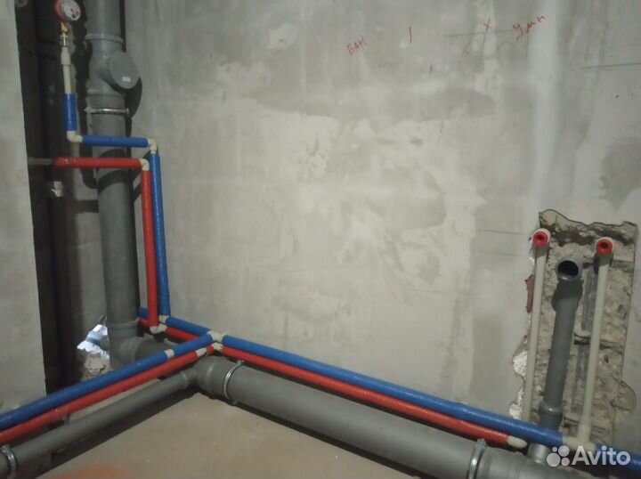 Сантехник. Услуги сантехника. Разводка труб