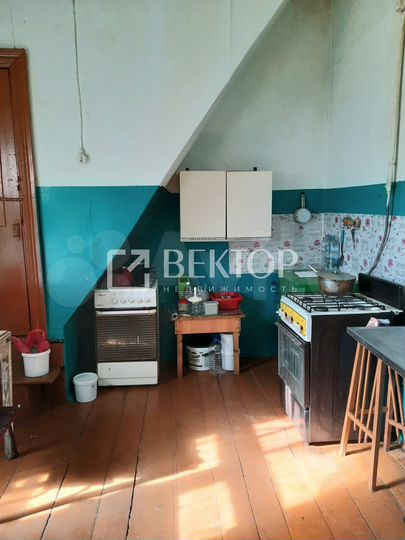 Комната 34,2 м² в 2-к., 2/2 эт.