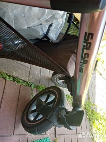 Коляска 2 в 1 ABC-Design Salsa 4 Air Gold rose