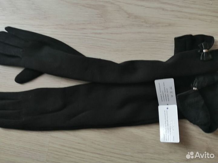 Кашемировые перчатки размер м(6-7)