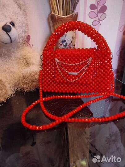 Cумочка из бусин ручной работы