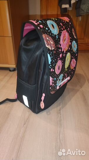 Рюкзак школьный для девочки grizzly новый