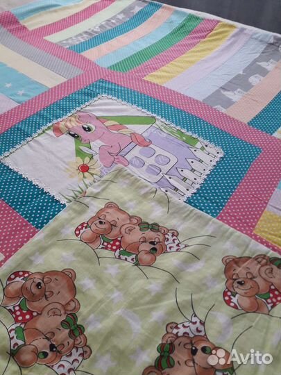 Детское покрывало одеяло новое
