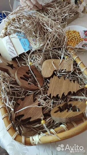 Новогодние украшения, игрушки, ручная работа