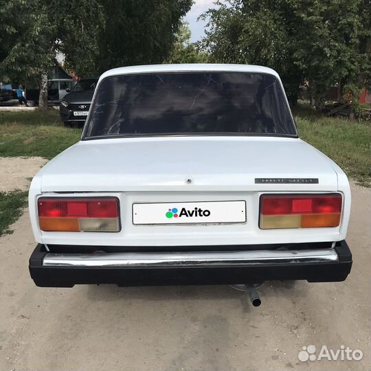ВАЗ 2107 1.5 МТ, 1988, 62 447 км