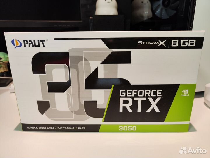 Видеокарта Palit StormX RTX 3050 8GB