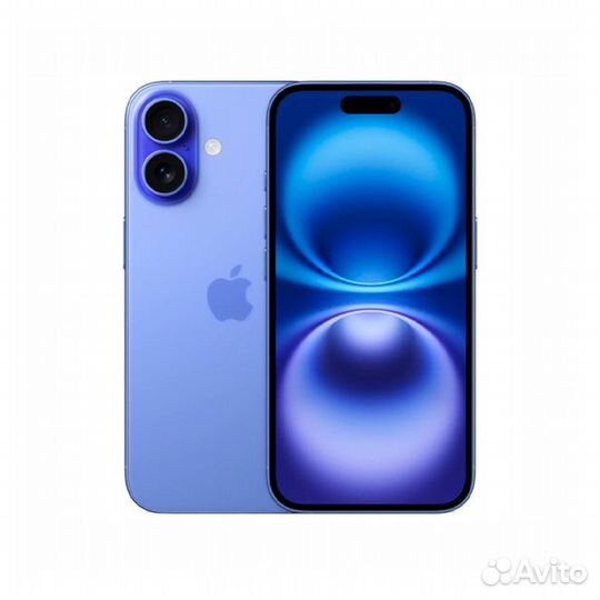 iPhone 16, 128 гб Sim-eSim Ultramarine