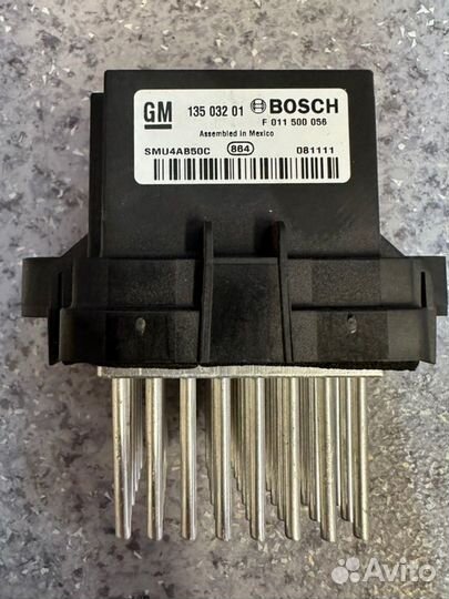 Резистор печки Opel Insignia седан 2.0 A20NFT 2012