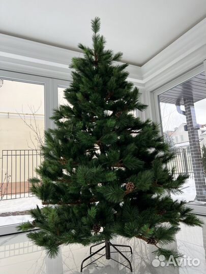 Ель искуственная с шишками 230