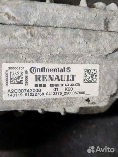 Блок управления АКПП робот рено сценик 3