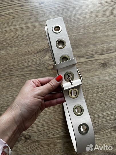 Ремень женский кожаный