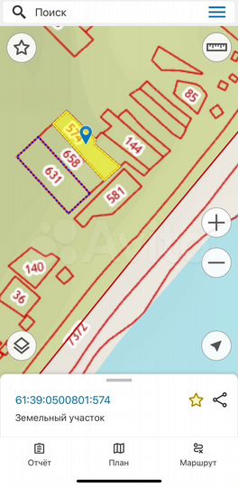 Участок 7,7 сот. (СНТ, ДНП)