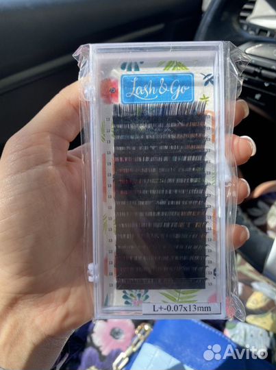 Ресницы lash&go L+ 13 длина