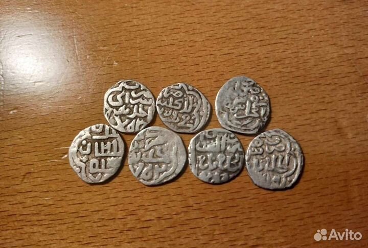 Золотая Орда монеты серебро