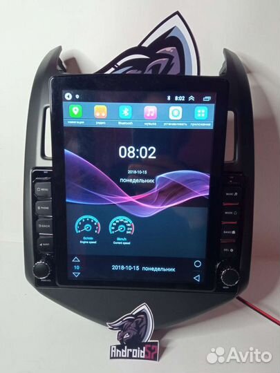 Магнитола chevrolet aveo T300 Tesla