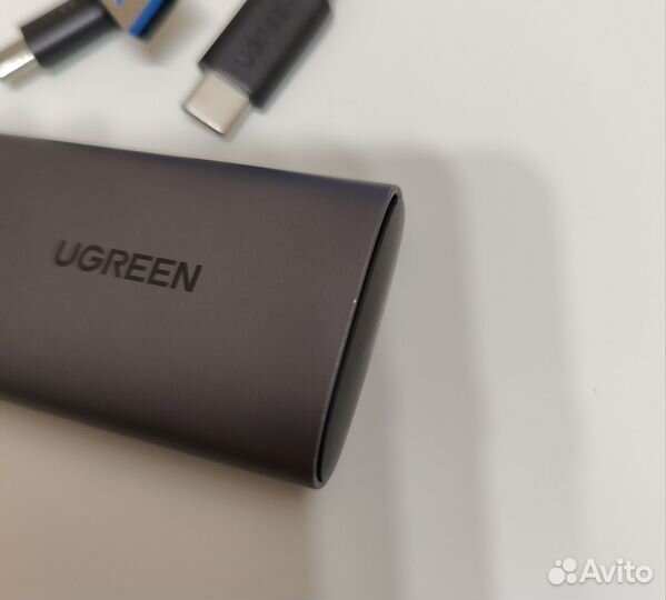 Корпус Ugreen для SSD M.2 NVMe и SATA