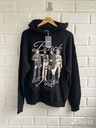 Худи black pink новое bershka