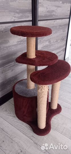 Домик для кошки с когтеточкой