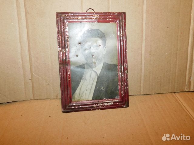 Настенная-настольная жестяная плакетка М.И Калинин