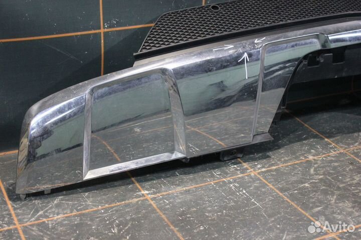 Спойлер бампера - Mercedes-Benz GL-Klasse X166