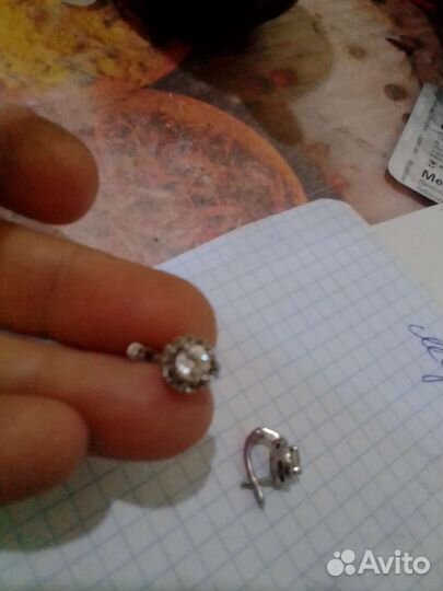 Серебряные серьги