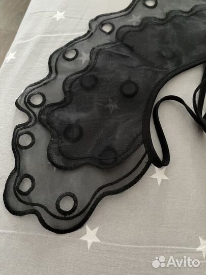 Воротник из органзы