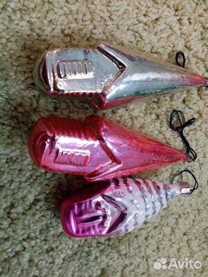 Елочные игрушки СССР