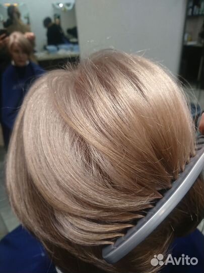 Окрашивание волос, стрижка укладка