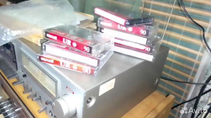 Аудиокассеты maxell 10шт