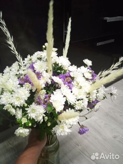 Букет из хризантем