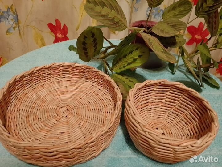 Плетеные изделия из бумажной лозы