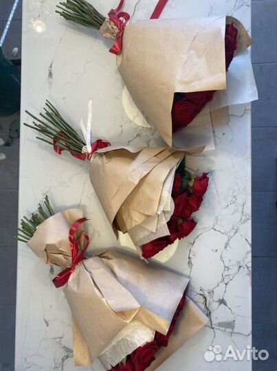 Роза букет. Доставка цветов. 25 роз. 51 роза