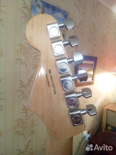 Электрогитара Fender Stratocaster блак топ