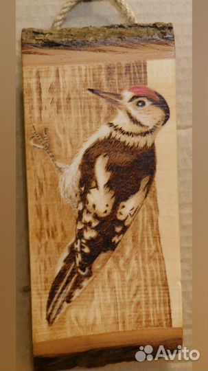 Картина панно из дерева