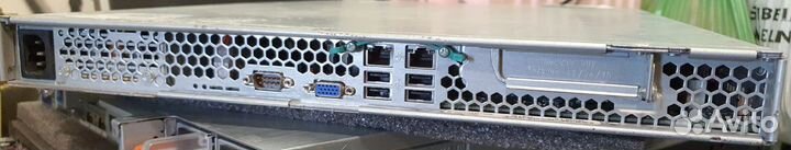 Сервер б/у на базе шасси intel SR1630HGP бп 350W Б