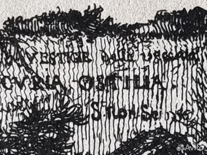 Оригинальная гравюра, автор Жан-Батист Лепренс