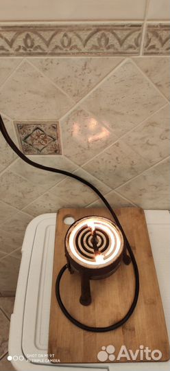 Плитка электро на спирали