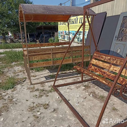 Детские качели садовые