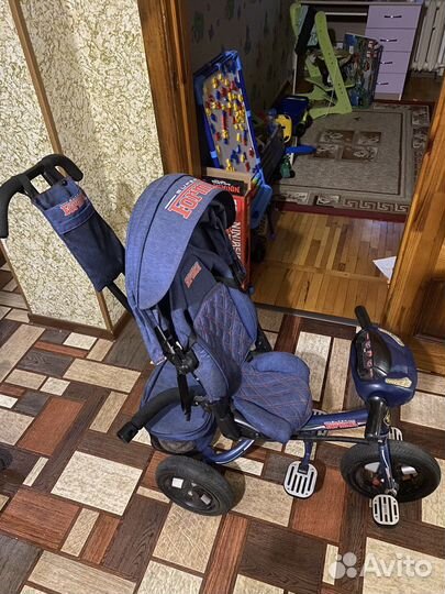 Коляска велосипед