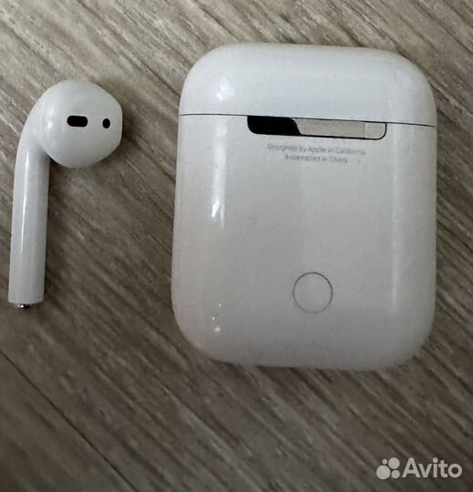 Наушники apple airpods 2 левый и кейс