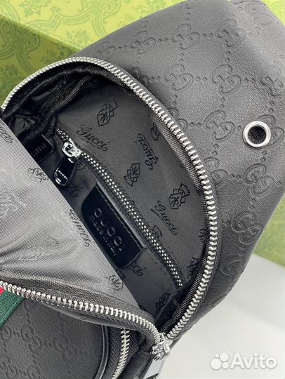 Сумка cucci кожаная