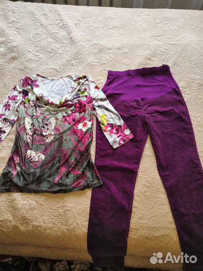 Костюм брючный для беременных Uniostar, 44 р-р