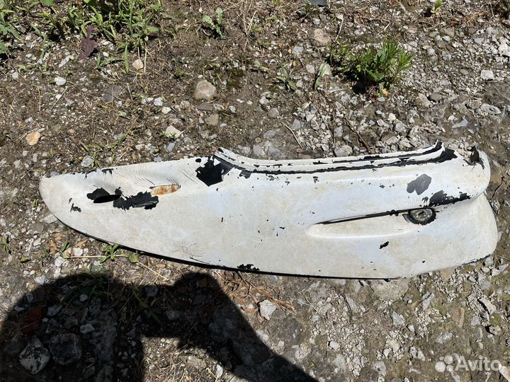 Пластик левый honda dio af 27 28