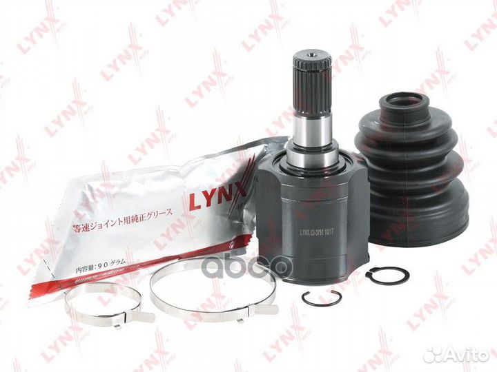 Шрус внутренний перед лев hyundai Accent(X-3/LC