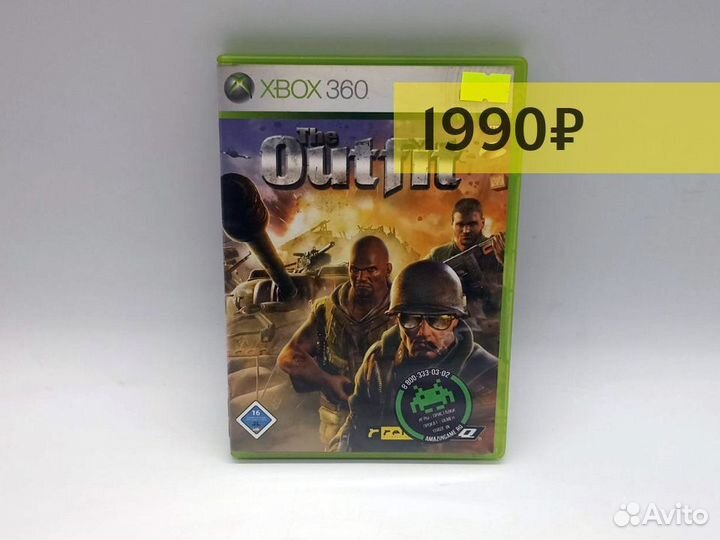 The Outfit, б/у, множ.царап., английский (Xbox360)